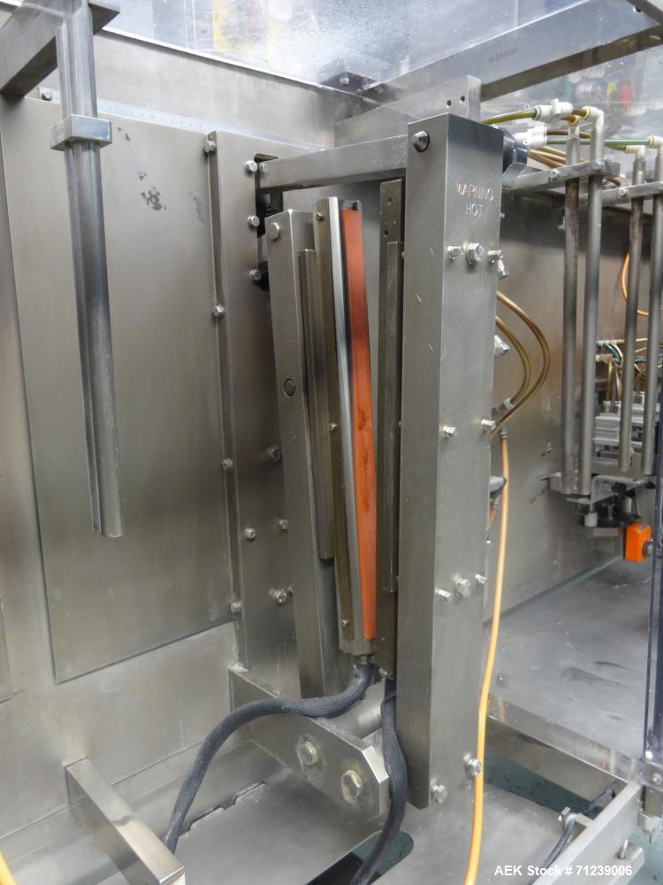 Used Bossar Model B-3700/DXL-ZC Horizontal Form, Fill and Seal Machine