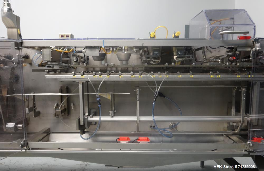 Used Bossar Model B-3700/DXL-ZC Horizontal Form, Fill and Seal Machine