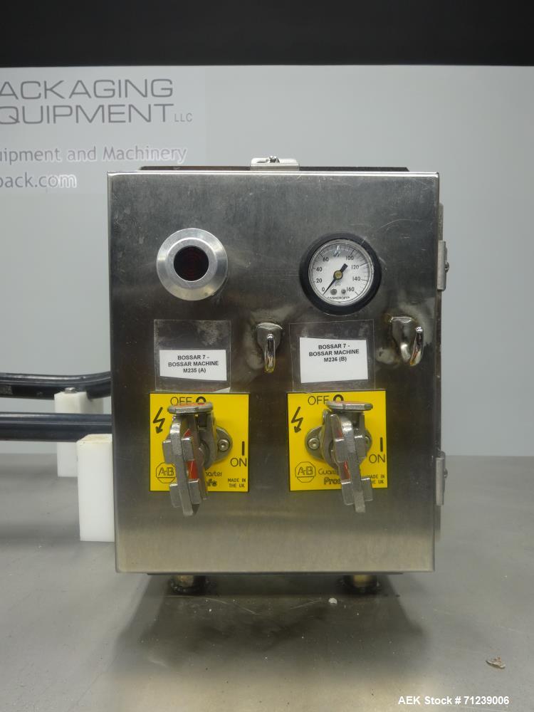 Used Bossar Model B-3700/DXL-ZC Horizontal Form, Fill and Seal Machine