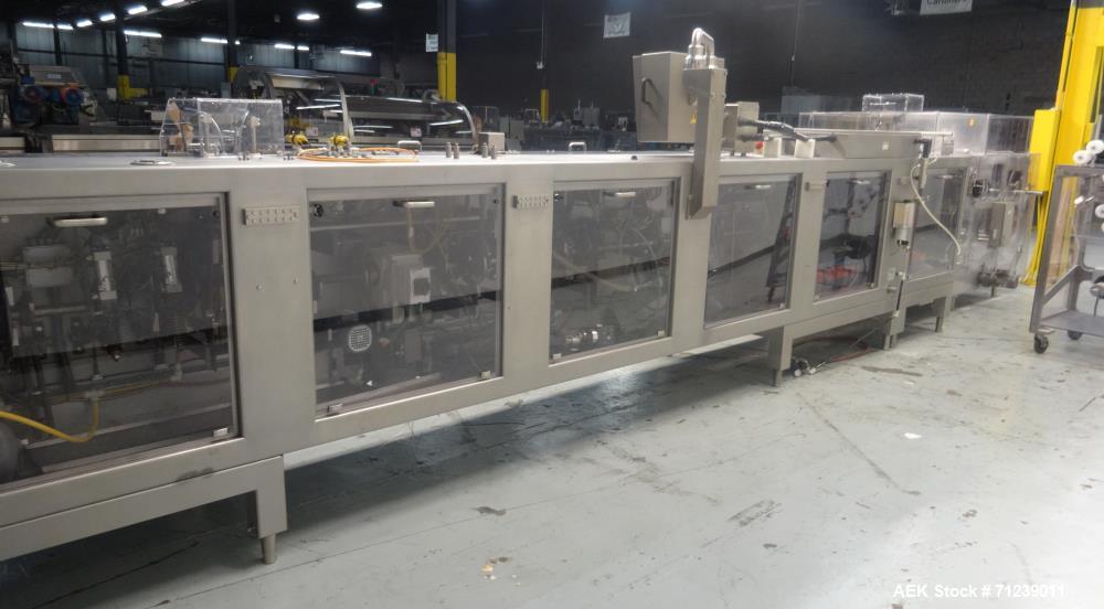 Used Bossar Model B-3700/DXL-ZC Horizontal Form, Fill and Seal Machine