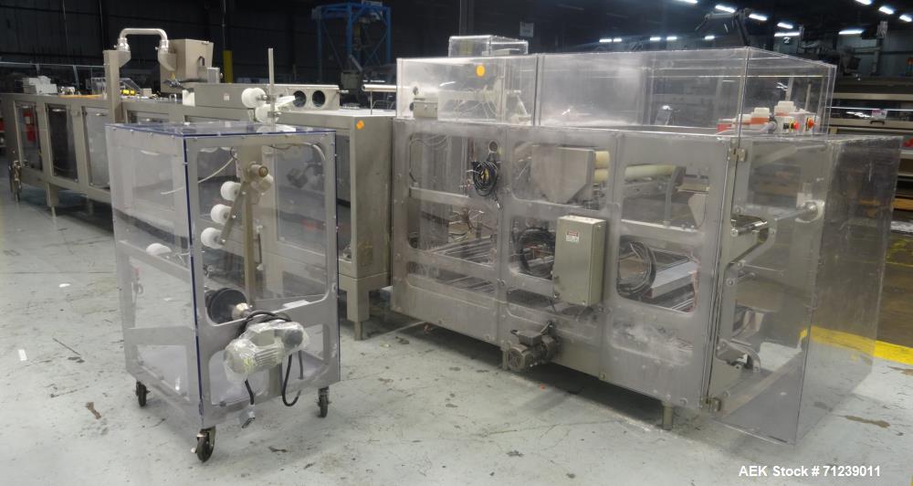 Used Bossar Model B-3700/DXL-ZC Horizontal Form, Fill and Seal Machine
