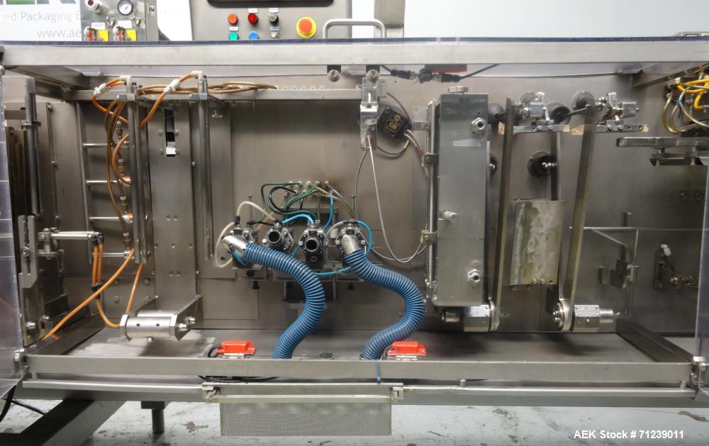 Used Bossar Model B-3700/DXL-ZC Horizontal Form, Fill and Seal Machine