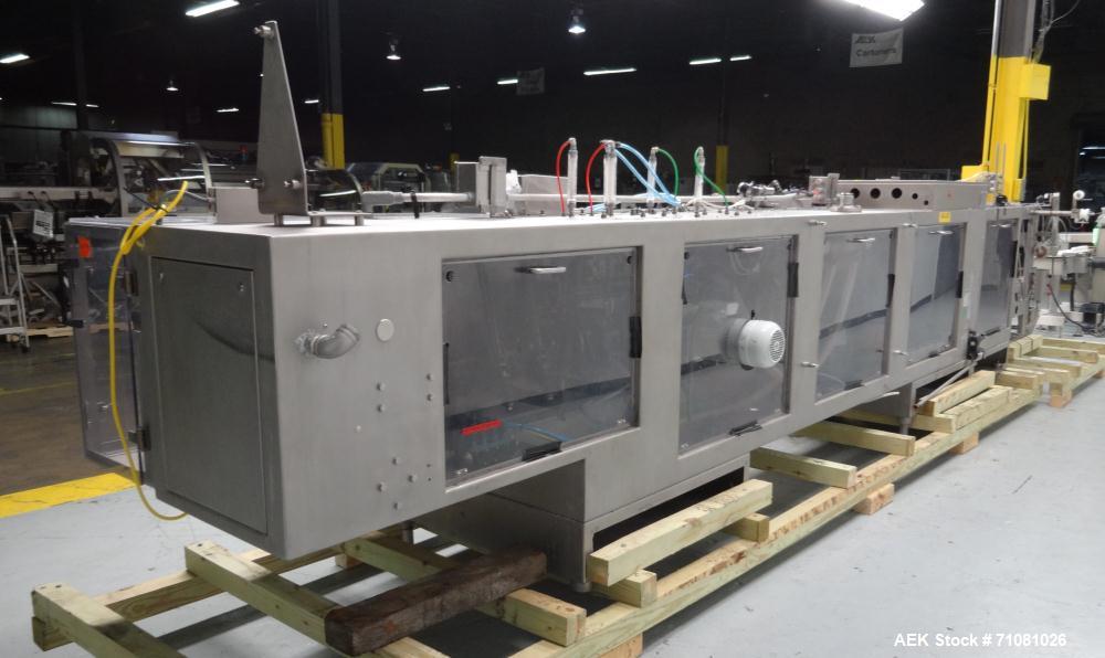 Used Bossar Model B3700D2E Horizontal Pouch Form Fill Seal Machine