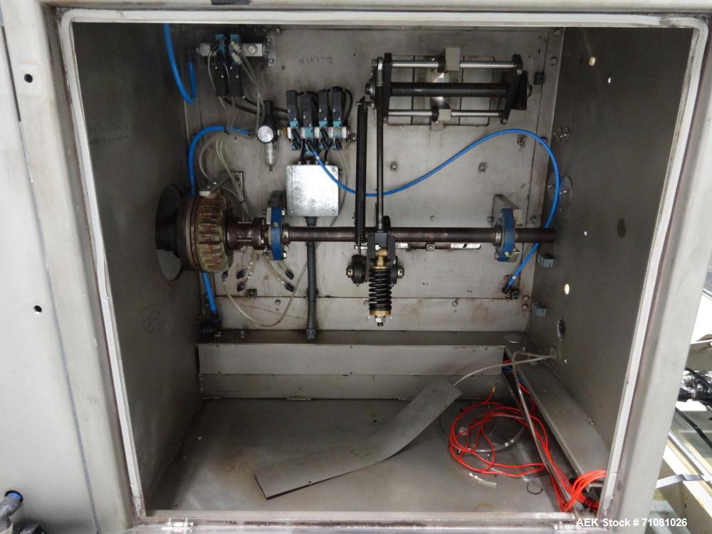 Used Bossar Model B3700D2E Horizontal Pouch Form Fill Seal Machine