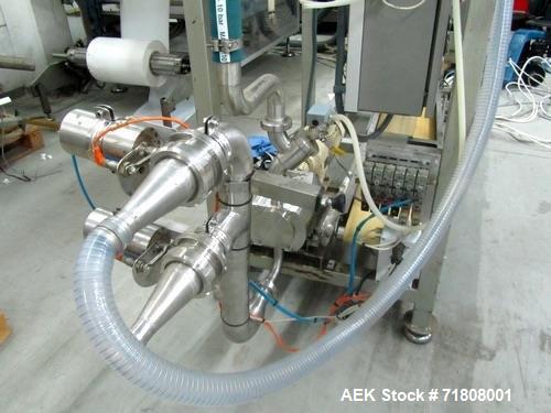 Used Bossar B3000 Stand Pouch Duplex Horizontal Form Fill Seal Machine
