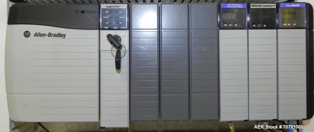 Used Cloud Packaging Systems Pouch Form Fill Seal, model ServOriginal High Speed Pouch Machine (sn 3289). Machine rated for speeds up to 2200 pouches per minute, set up on 2-1/2" centers. Line has Ke...