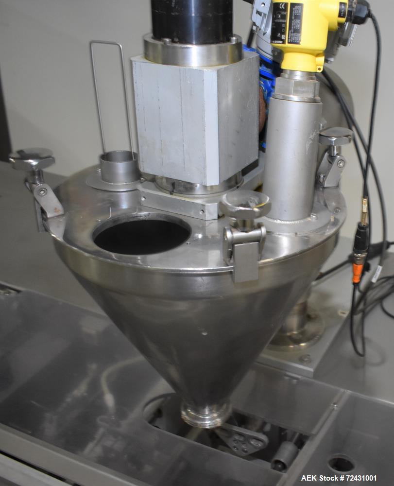 Used Effytec HB-142 Simplex Horizontal Pouch Machine – Servo Auger Filler, 110 CPM