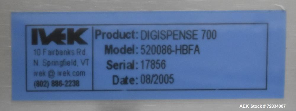 Pre-Owned Enflex Model F11DX Horizontal Form Fill Seal Machine