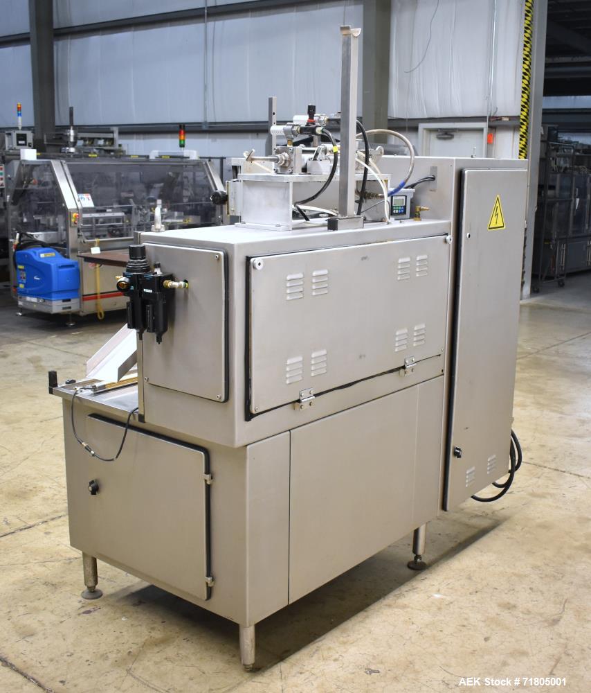 Used Enflex Model F11T Horizontal Form Fill Seal Pouch Machine with Liquid Fill