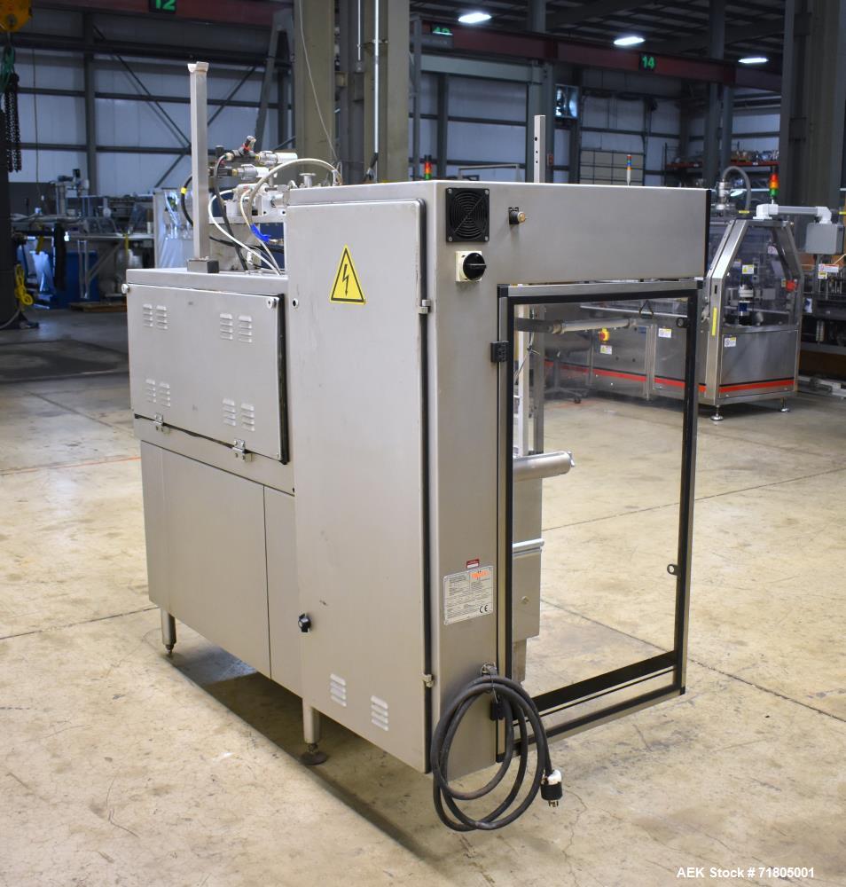 Used Enflex Model F11T Horizontal Form Fill Seal Pouch Machine with Liquid Fill