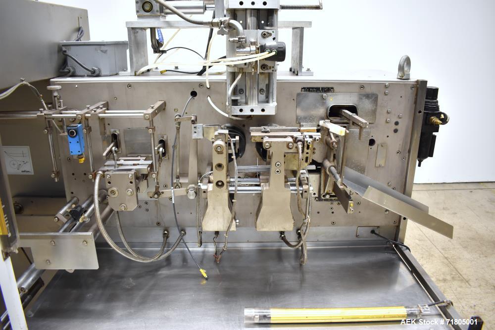 Used Enflex Model F11T Horizontal Form Fill Seal Pouch Machine with Liquid Fill
