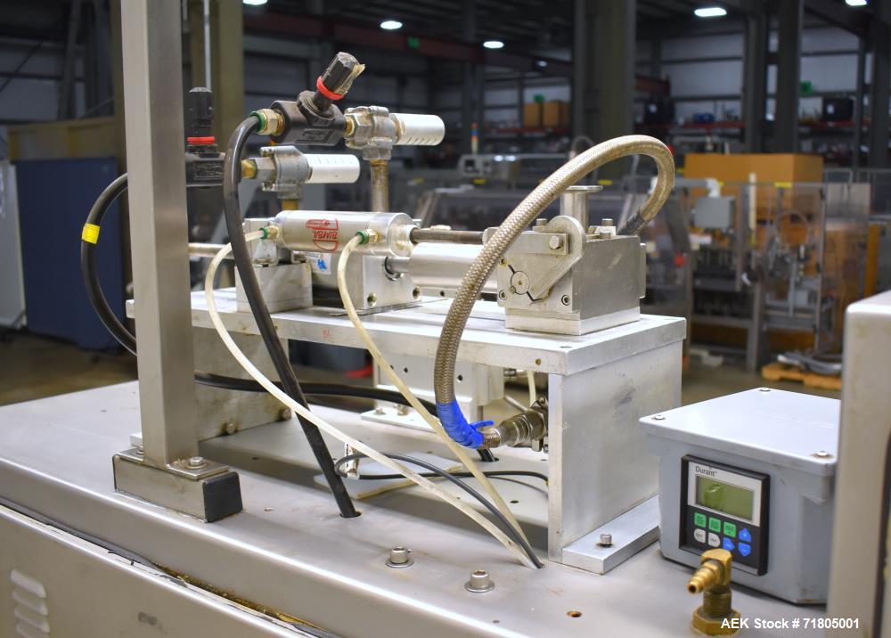 Used Enflex Model F11T Horizontal Form Fill Seal Pouch Machine with Liquid Fill