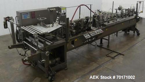 Used Ames MFG Bartelt IM10-11 Pouching Machine – Stand-Up Delta Bottom Zipper Bag Packaging System