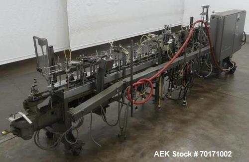 Used Ames MFG Bartelt IM10-11 Pouching Machine – Stand-Up Delta Bottom Zipper Bag Packaging System