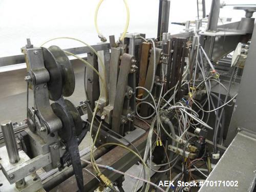 Used Ames MFG Bartelt IM10-11 Pouching Machine – Stand-Up Delta Bottom Zipper Bag Packaging System