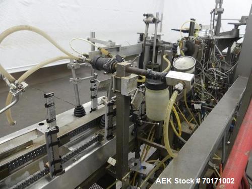 Used Ames MFG Bartelt IM10-11 Pouching Machine – Stand-Up Delta Bottom Zipper Bag Packaging System