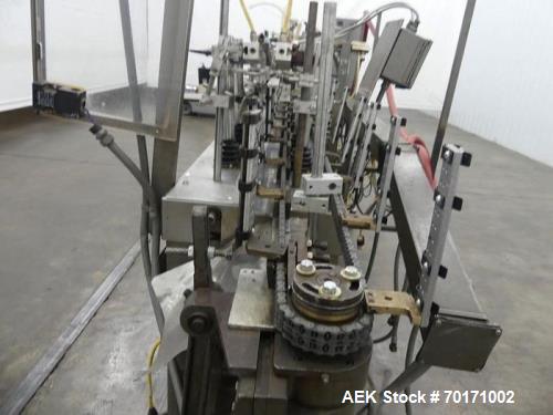 Used Ames MFG Bartelt IM10-11 Pouching Machine – Stand-Up Delta Bottom Zipper Bag Packaging System