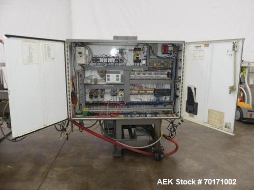 Used Ames MFG Bartelt IM10-11 Pouching Machine – Stand-Up Delta Bottom Zipper Bag Packaging System