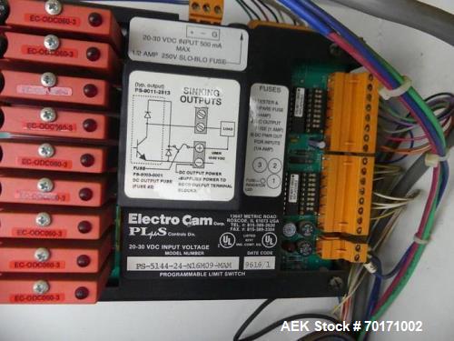 Used Ames MFG Bartelt IM10-11 Pouching Machine – Stand-Up Delta Bottom Zipper Bag Packaging System