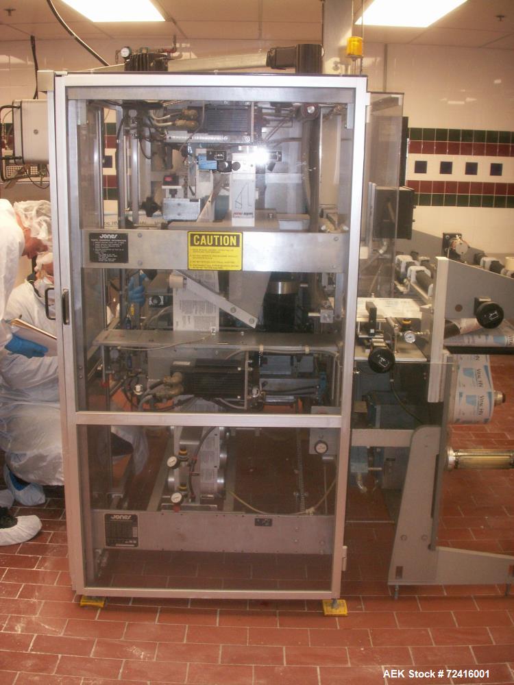 Used Jones APM Pouch King High Speed Horizontal Form Fill Seal with Adjustable