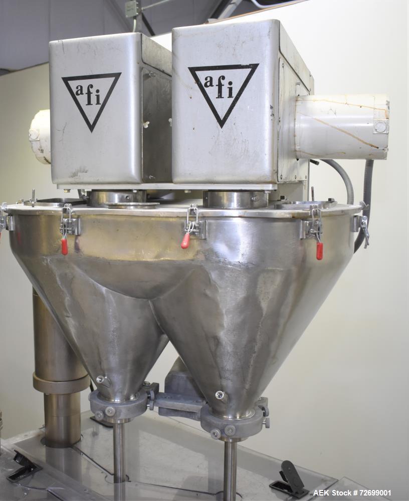 Used Jones APM Pouch King HFFS Machine – Dual Auger, 1000 IPM, 3- or 4-Sided Seal