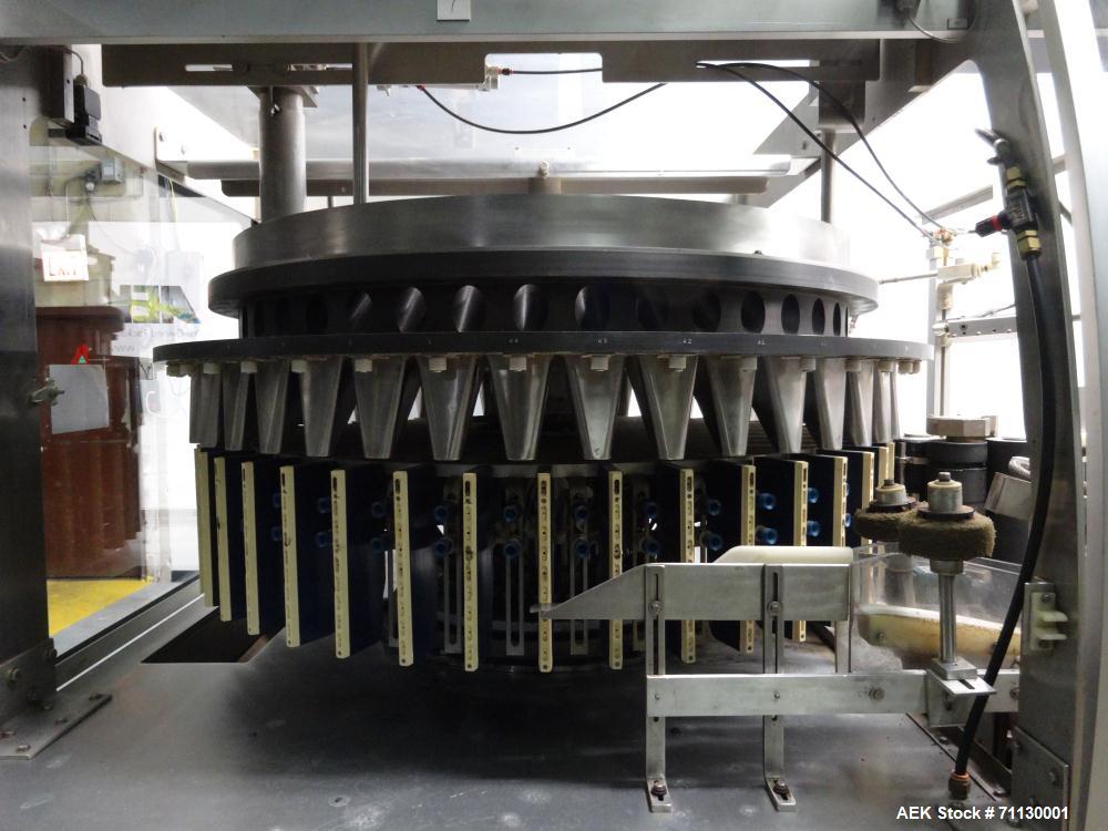 Used Jones Pouch King Large Center Horizontal Form FIll  Seal Machine