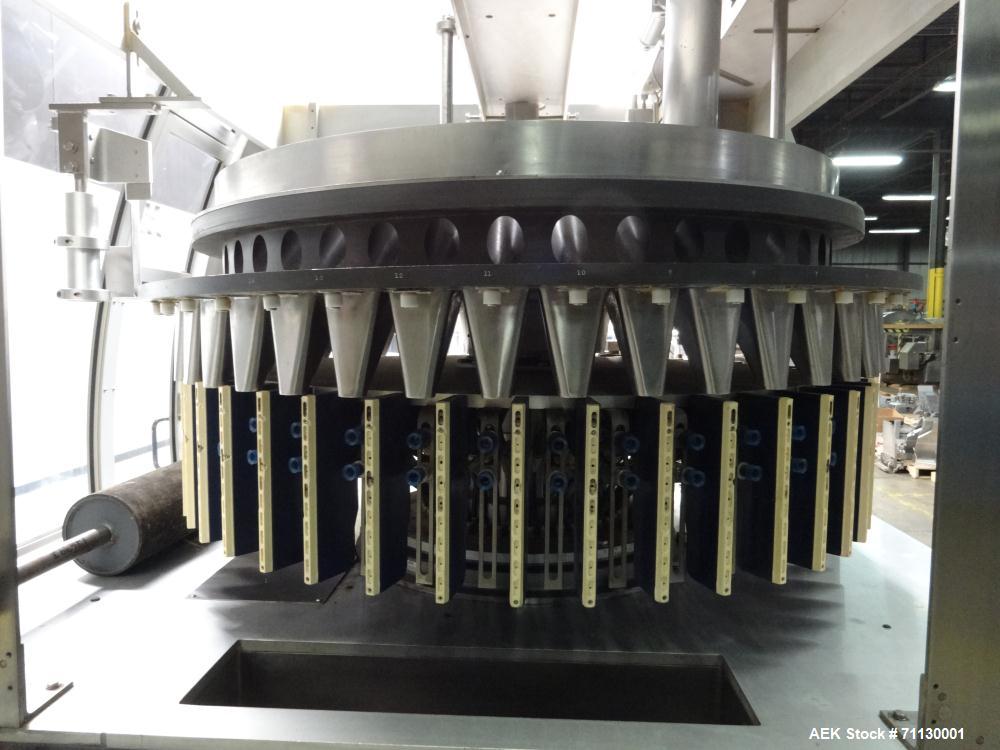 Used Jones Pouch King Large Center Horizontal Form FIll  Seal Machine