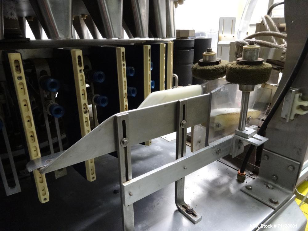 Used Jones Pouch King Large Center Horizontal Form FIll  Seal Machine
