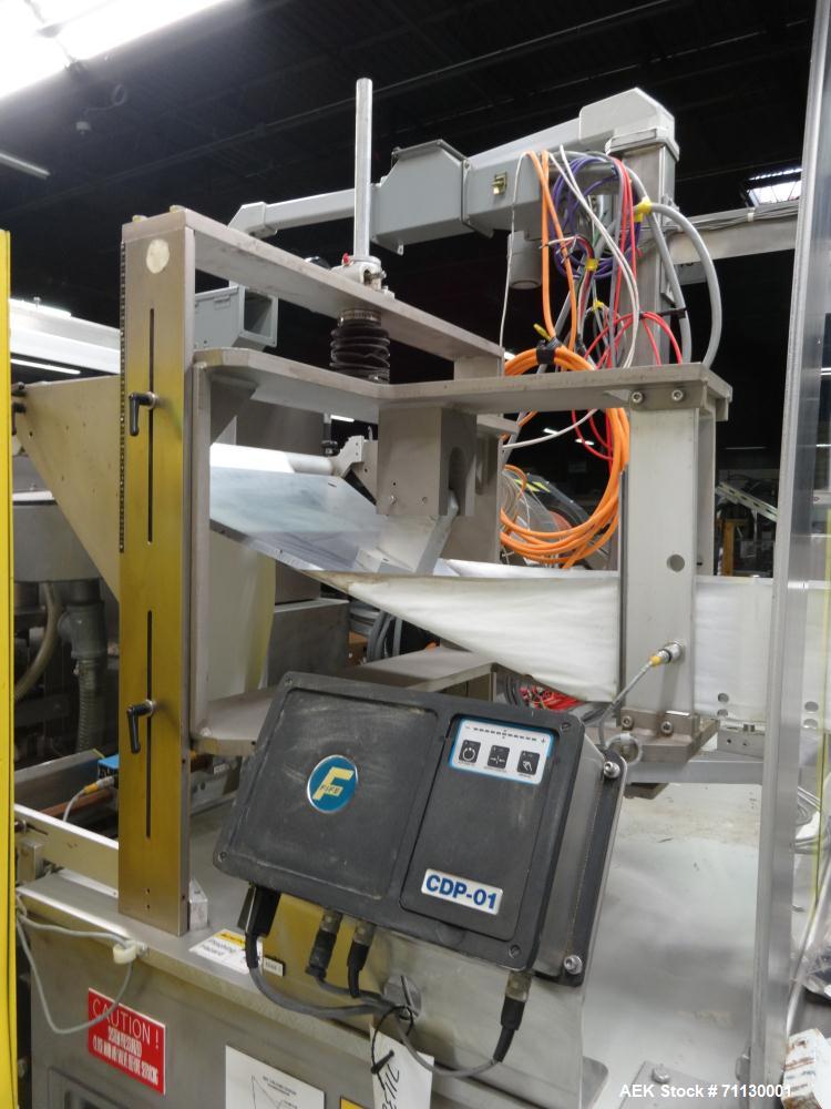 Used Jones Pouch King Large Center Horizontal Form FIll  Seal Machine