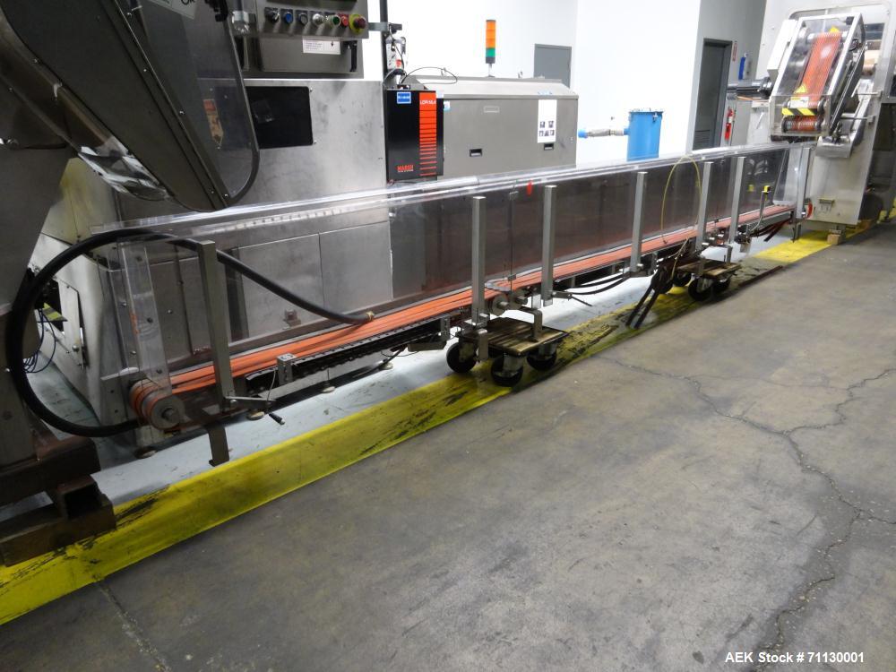Used Jones Pouch King Large Center Horizontal Form FIll  Seal Machine