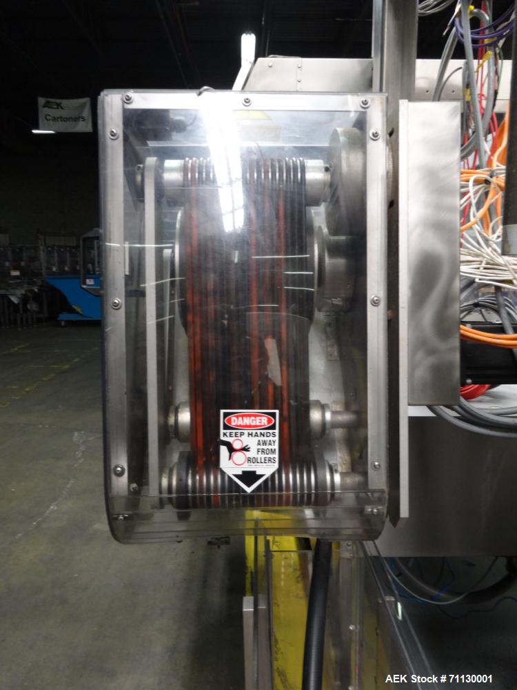 Used Jones Pouch King Large Center Horizontal Form FIll  Seal Machine