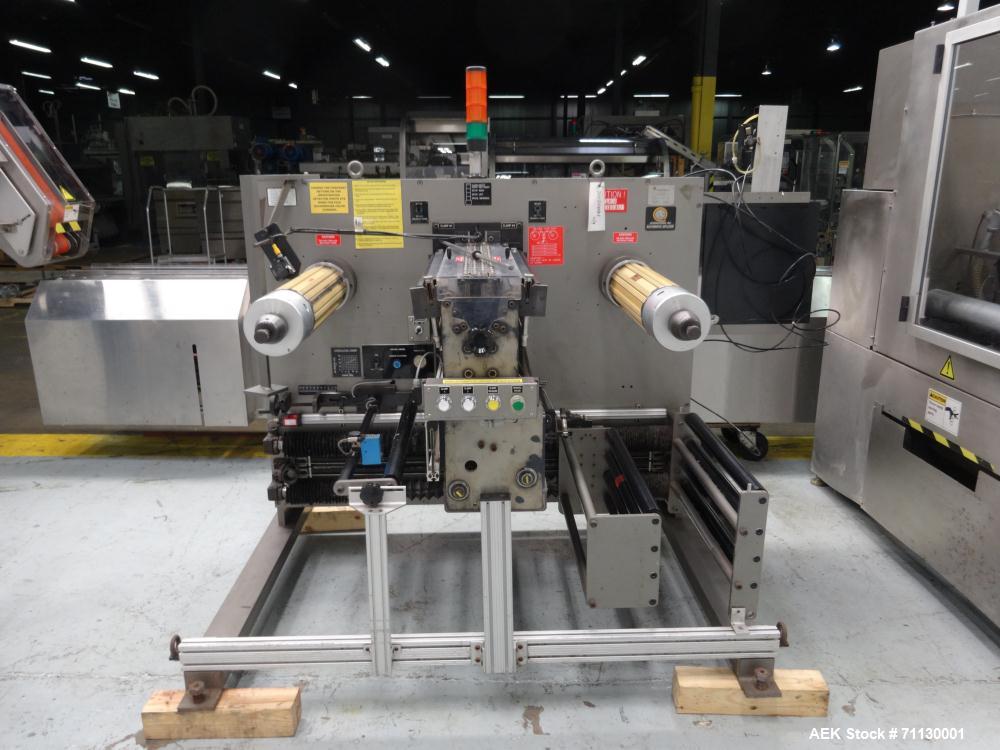 Used Jones Pouch King Large Center Horizontal Form FIll  Seal Machine