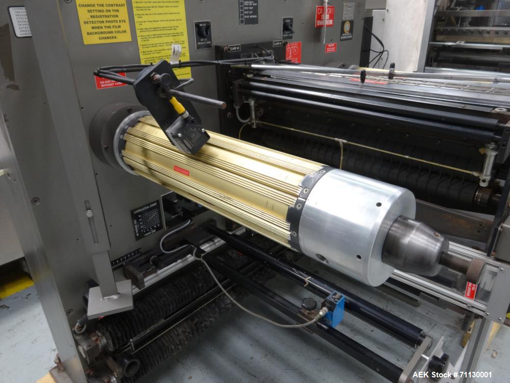 Used Jones Pouch King Large Center Horizontal Form FIll  Seal Machine