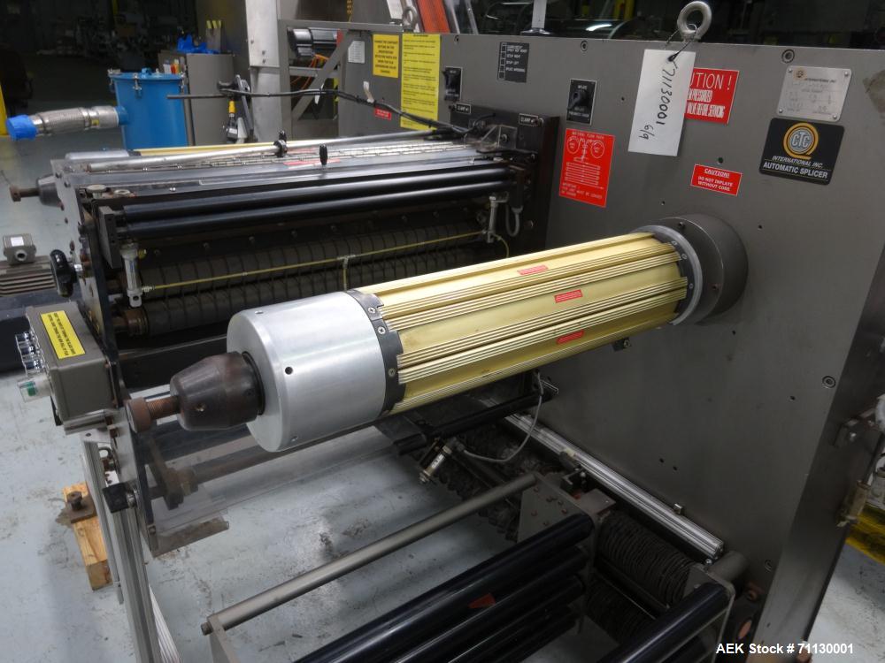 Used Jones Pouch King Large Center Horizontal Form FIll  Seal Machine