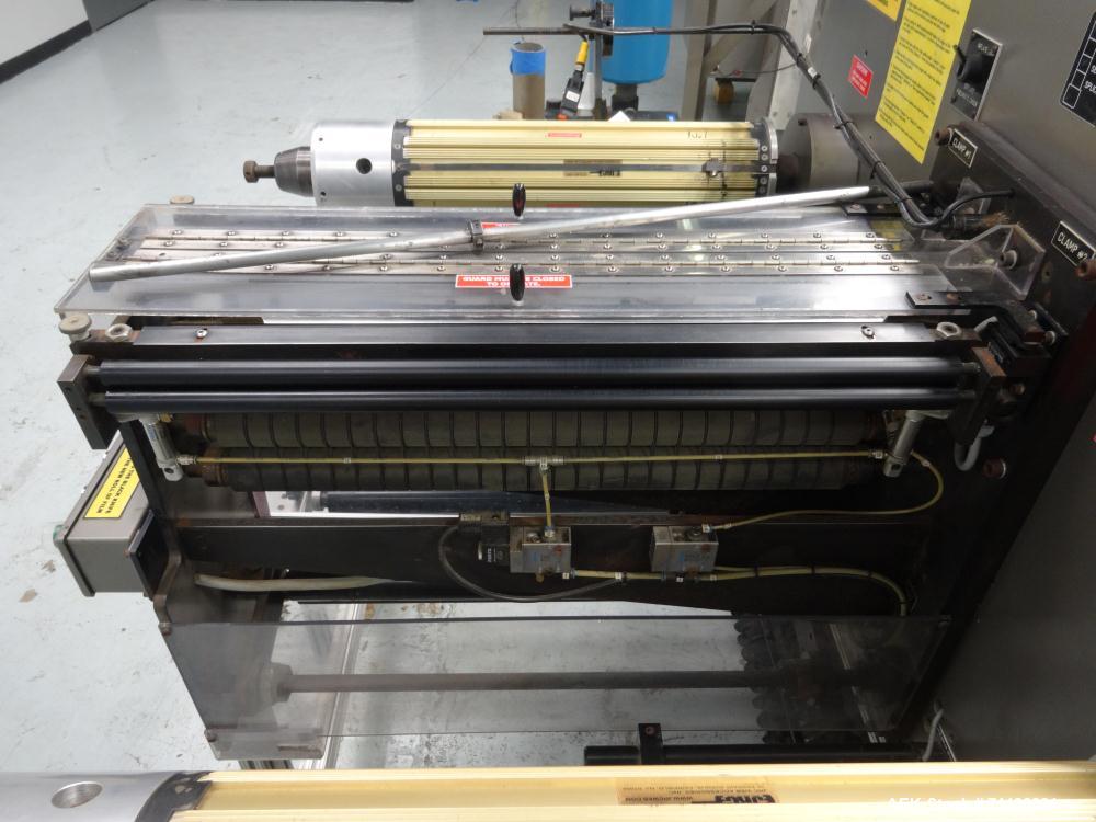 Used Jones Pouch King Large Center Horizontal Form FIll  Seal Machine