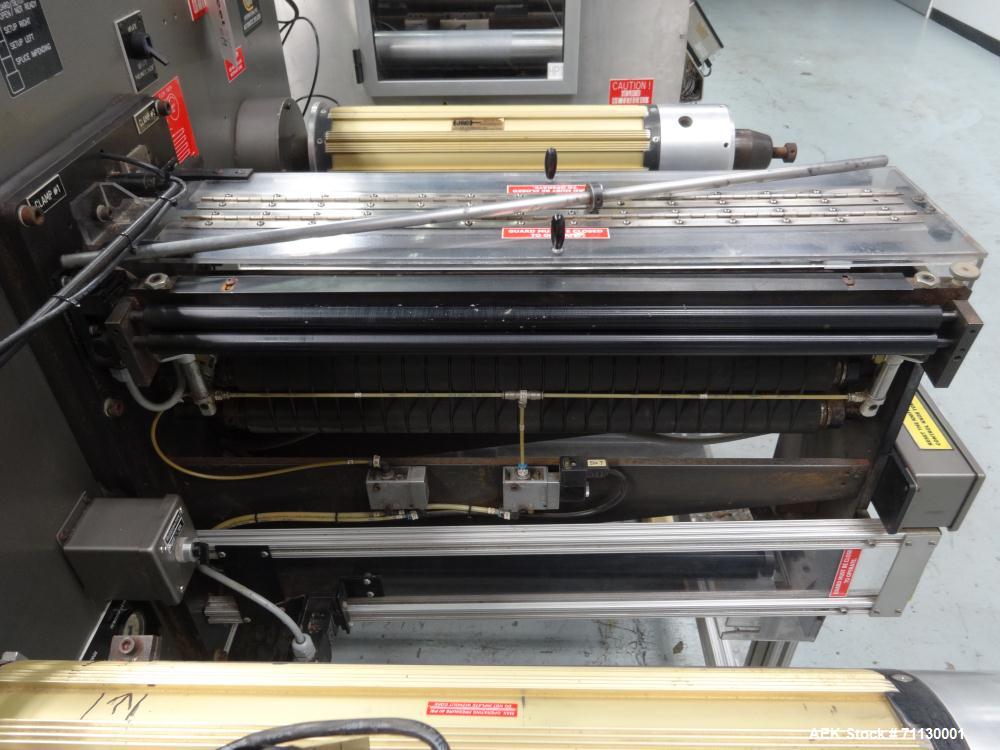 Used Jones Pouch King Large Center Horizontal Form FIll  Seal Machine
