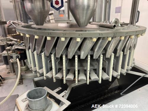 Used R.A. Jones Pouch King PK4000 Horizontal Form Fill Seal Sachet Packaging Line with Film Splicer & Rotary Knife