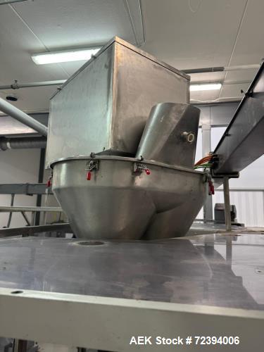 Used R.A. Jones Pouch King PK4000 Horizontal Form Fill Seal Sachet Packaging Line with Film Splicer & Rotary Knife