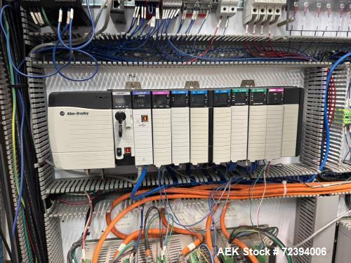 Used R.A. Jones Pouch King PK4000 Horizontal Form Fill Seal Sachet Packaging Line with Film Splicer & Rotary Knife