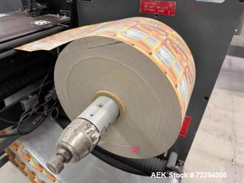 Used R.A. Jones Pouch King PK4000 Horizontal Form Fill Seal Sachet Packaging Line with Film Splicer & Rotary Knife