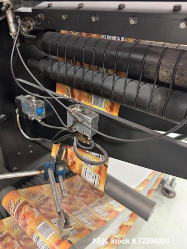Used R.A. Jones Pouch King PK4000 Horizontal Form Fill Seal Sachet Packaging Line with Film Splicer & Rotary Knife
