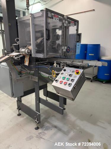 Used R.A. Jones Pouch King PK4000 Horizontal Form Fill Seal Sachet Packaging Line with Film Splicer & Rotary Knife