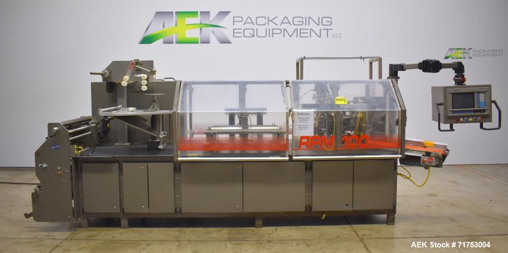 Used Klockner Bartelt RPM-100 Horizontal Form Fill Seal Pouch Packager.