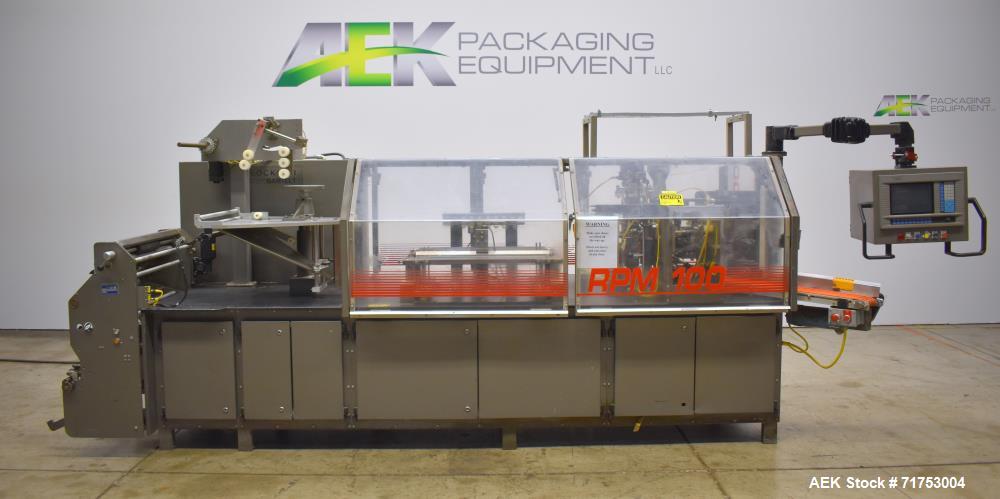 Used- Klockner Bartelt RPM-100 Horizontal Form Fill Seal Pouch Packager.