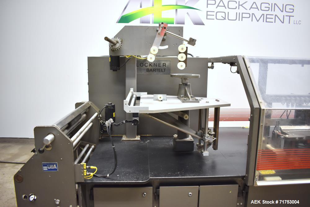 Used Klockner Bartelt RPM-100 Horizontal Form Fill Seal Pouch Packager.