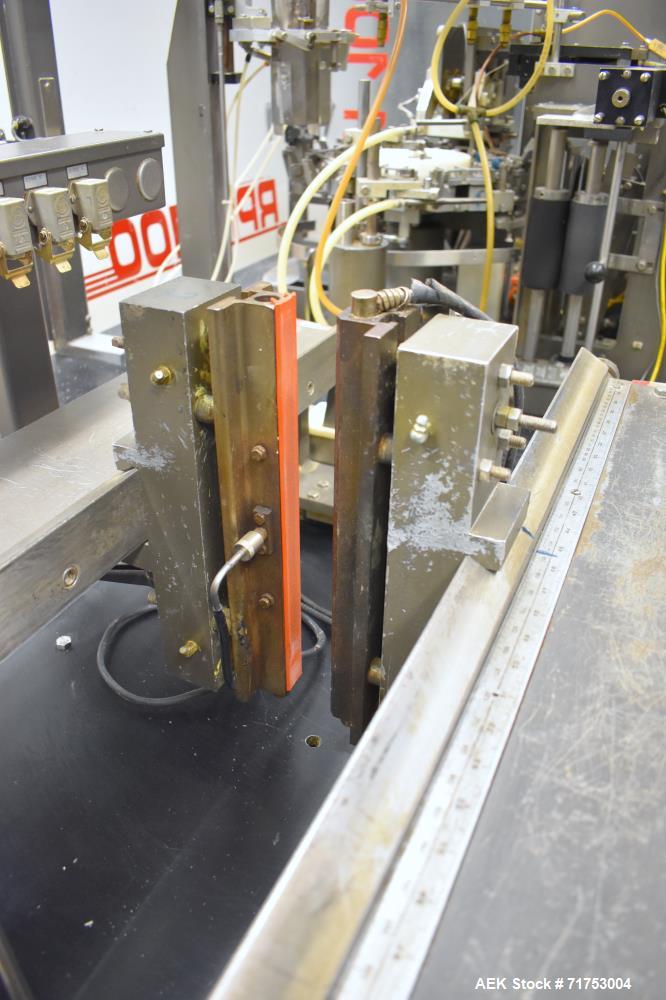 Used Klockner Bartelt RPM-100 Horizontal Form Fill Seal Pouch Packager.