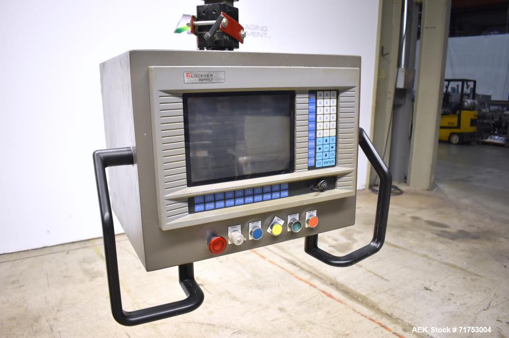 Used Klockner Bartelt RPM-100 Horizontal Form Fill Seal Pouch Packager.