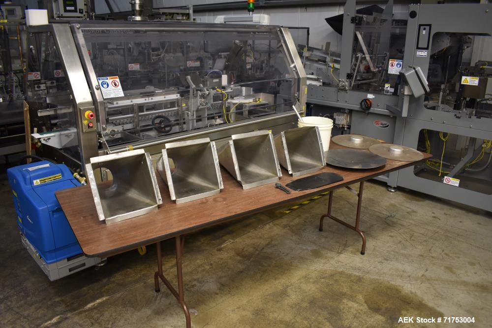 Used Klockner Bartelt RPM-100 Horizontal Form Fill Seal Pouch Packager.