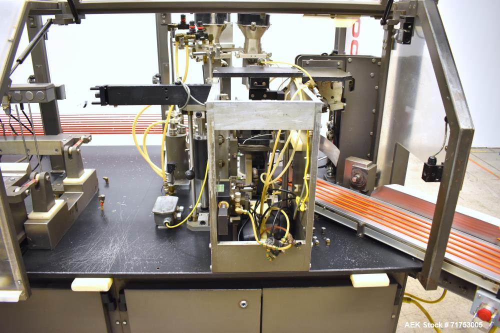Used Bartelt RPM-100 Rotary Horizontal Form Fill & Seal Pouch Machine.