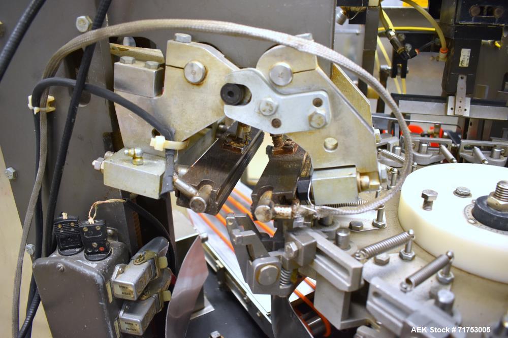 Used Bartelt RPM-100 Rotary Horizontal Form Fill & Seal Pouch Machine.
